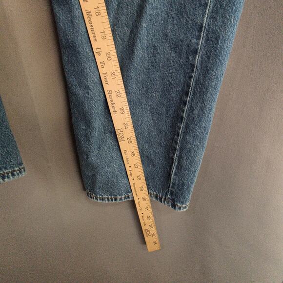 Levis 565 Jeans Mens 34x32 Blue Loose Straight 100% Cotton - Picture 6 of 8